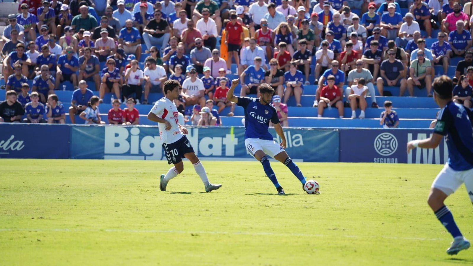 Mauro Lucero, protagonista de la remontada azulilla.