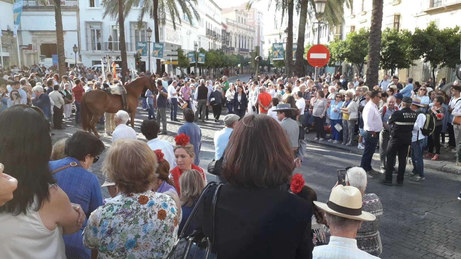 Las imágenes de la salida de la hermandad de Jerez al Rocío