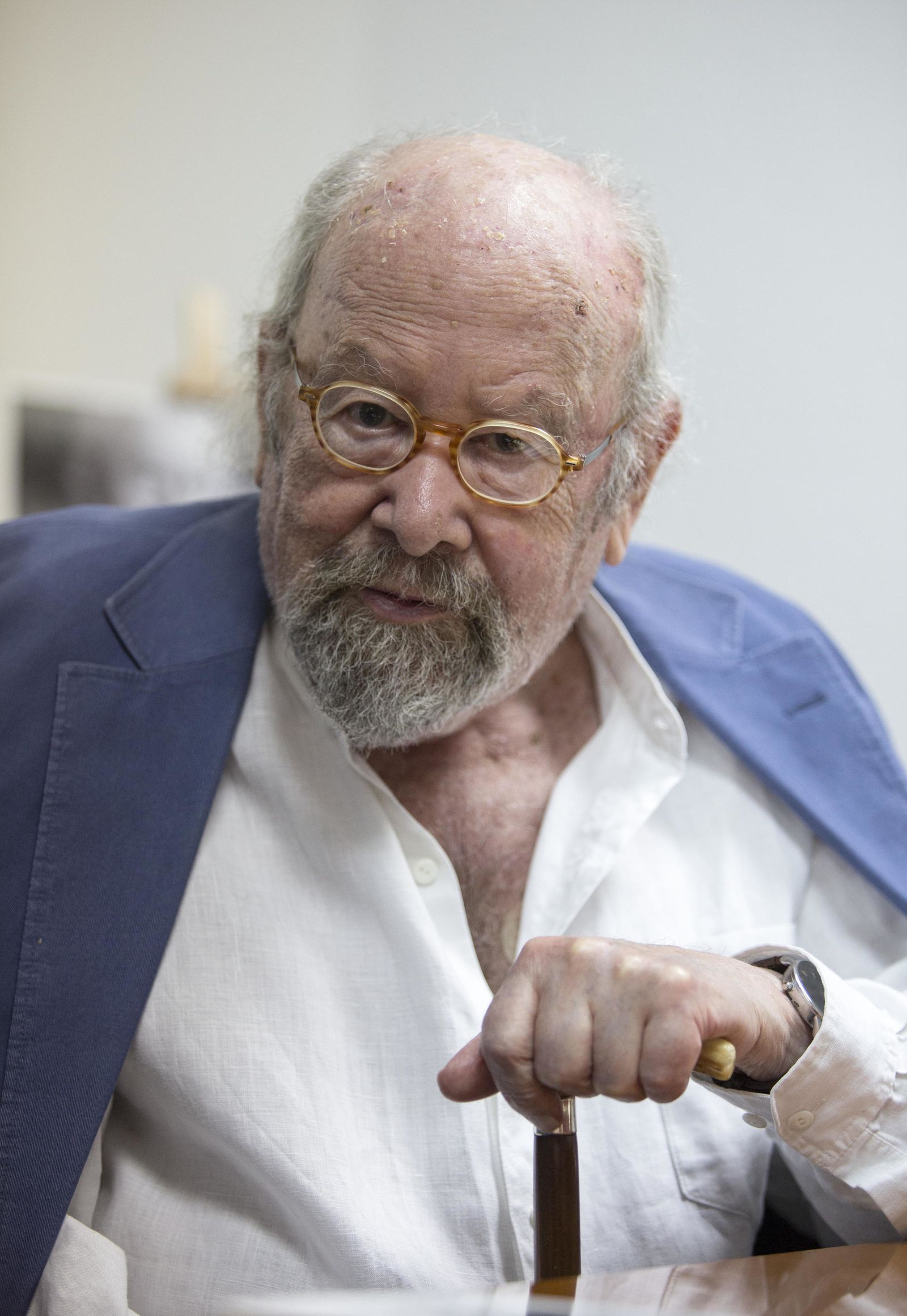 El escritor jerezano José Manuel Caballero Bonald.