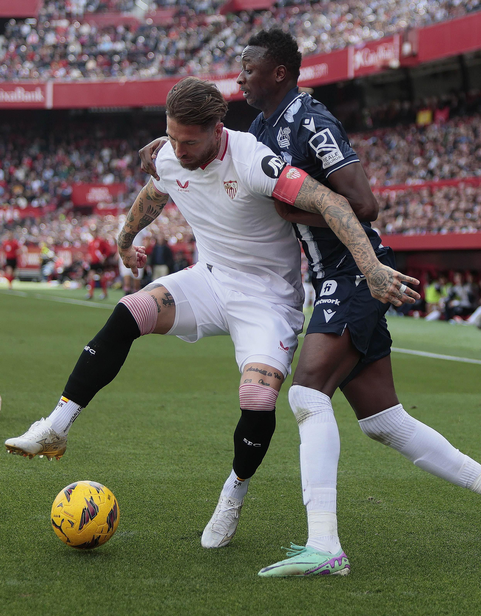 Las imágenes del Sevilla - Real Sociedad