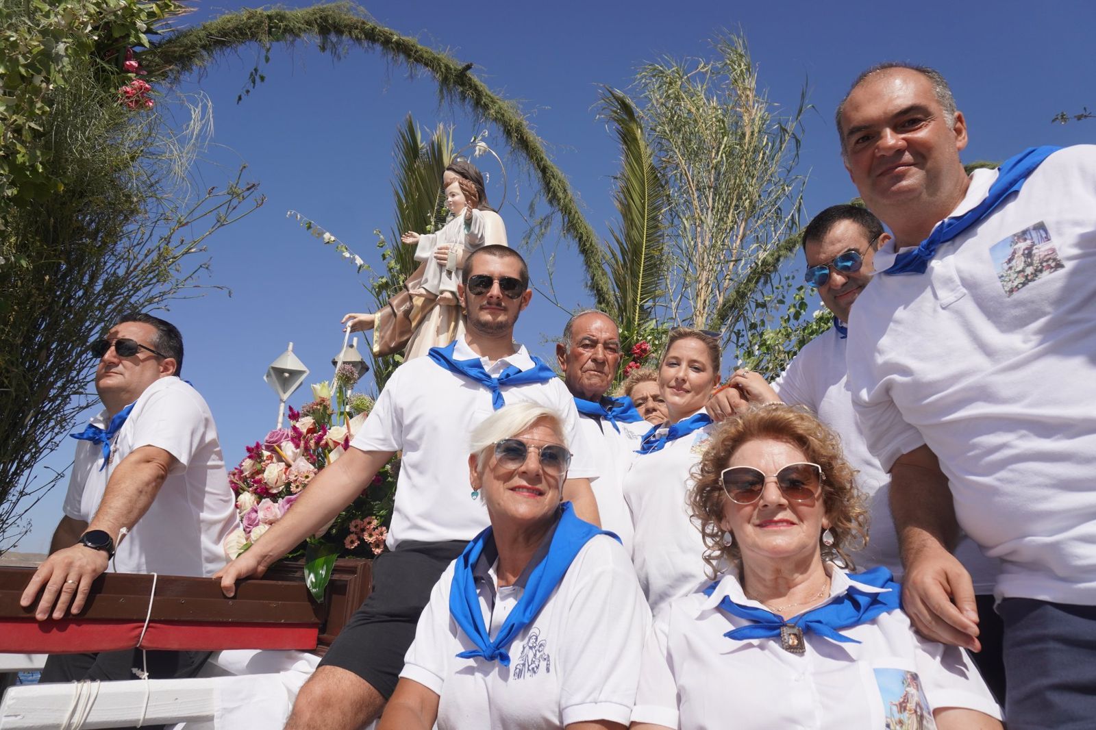 Fotogalería de la procesión marinera de la Virgen del Carmen de Carboneras