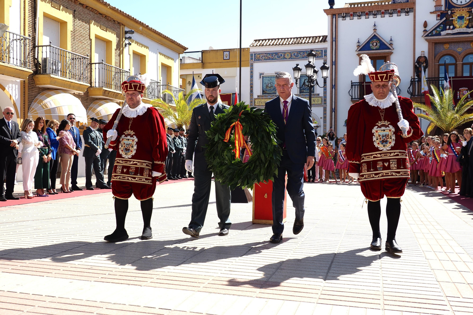 Actos de celebración del Día de la Hispanidad en Palos de la Frontera