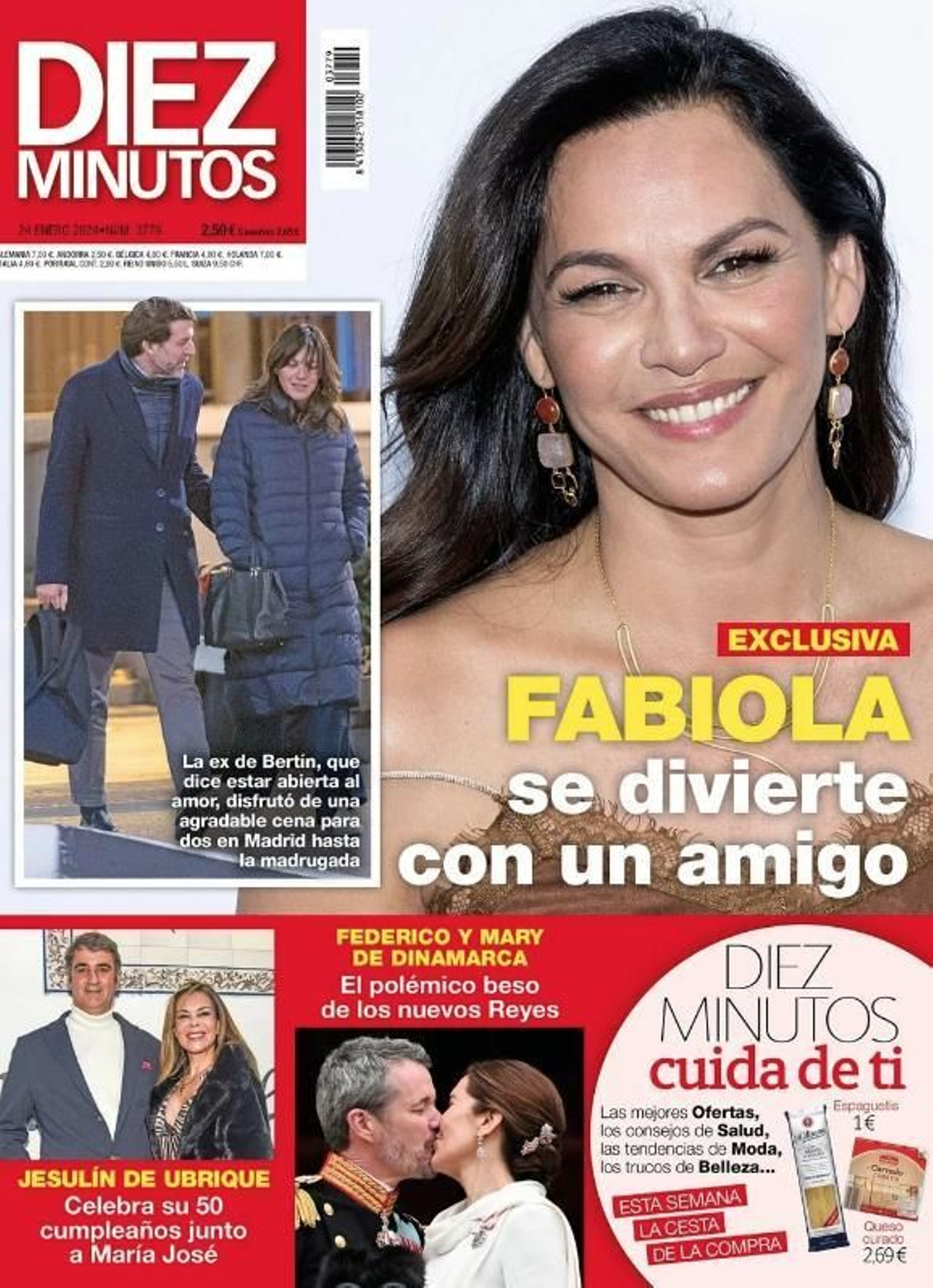 Fabiola Martínez en la portada de Diez Minutos
