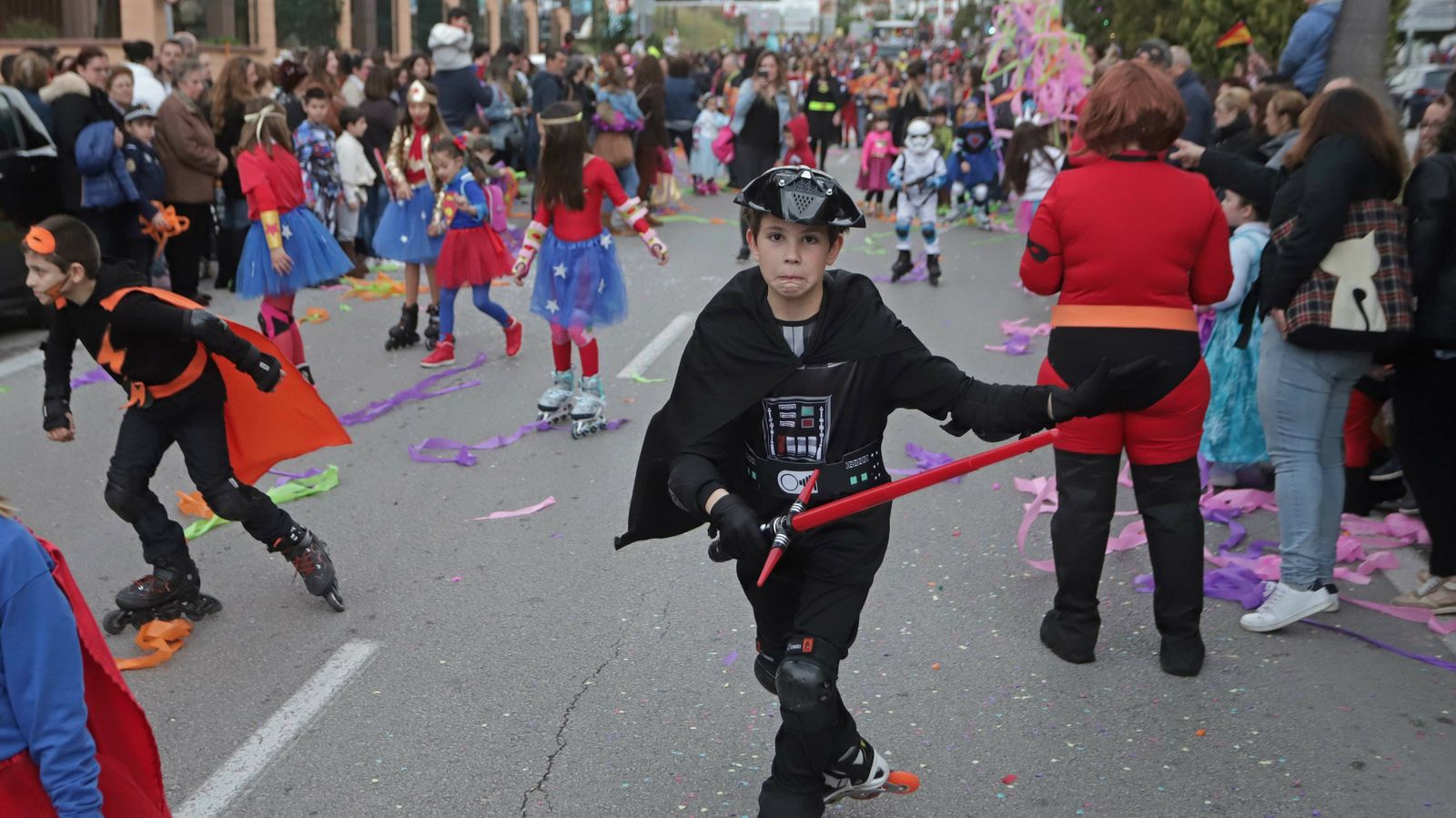 Cabalgata del Carnaval Especial en imágenes