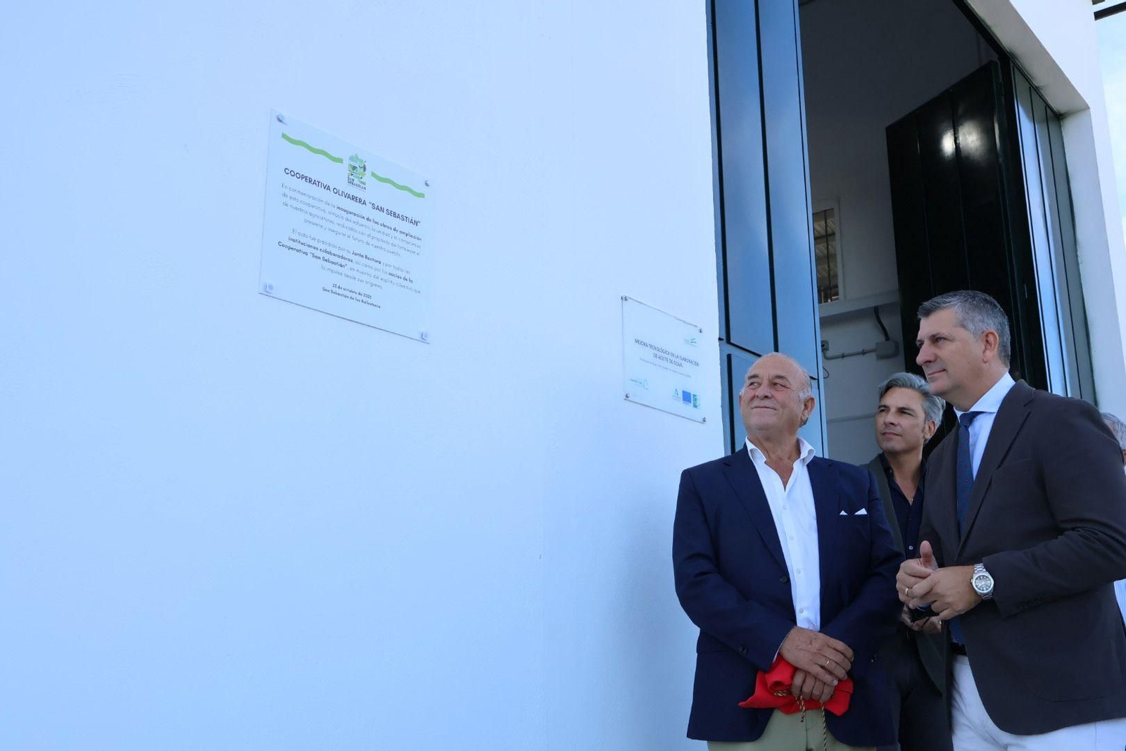 Inauguración de la Cooperativa Olivarera San Sebastián