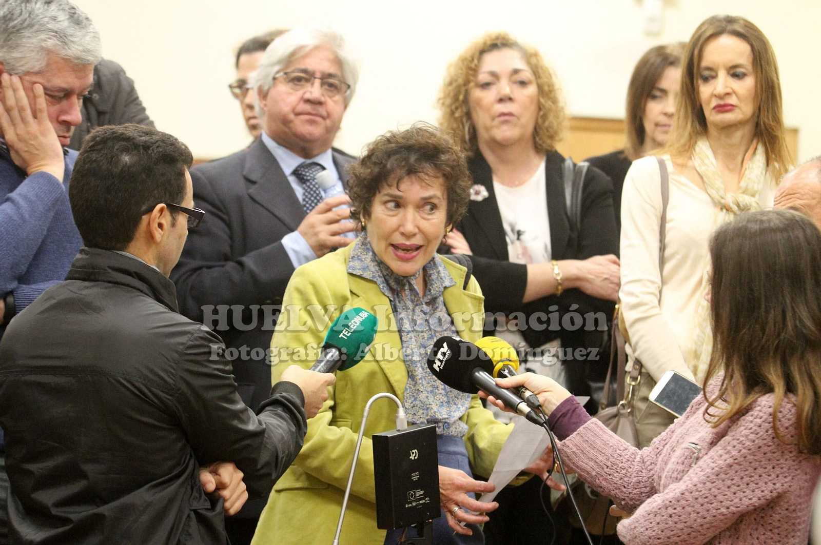 Concentración de jueces y fiscales en el Palacio de Justicia, en imágenes