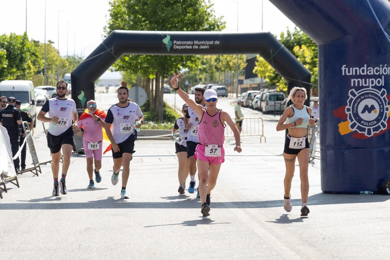La quinta edición de la Carrera Solidaria Jaén Ruta 091 (II)