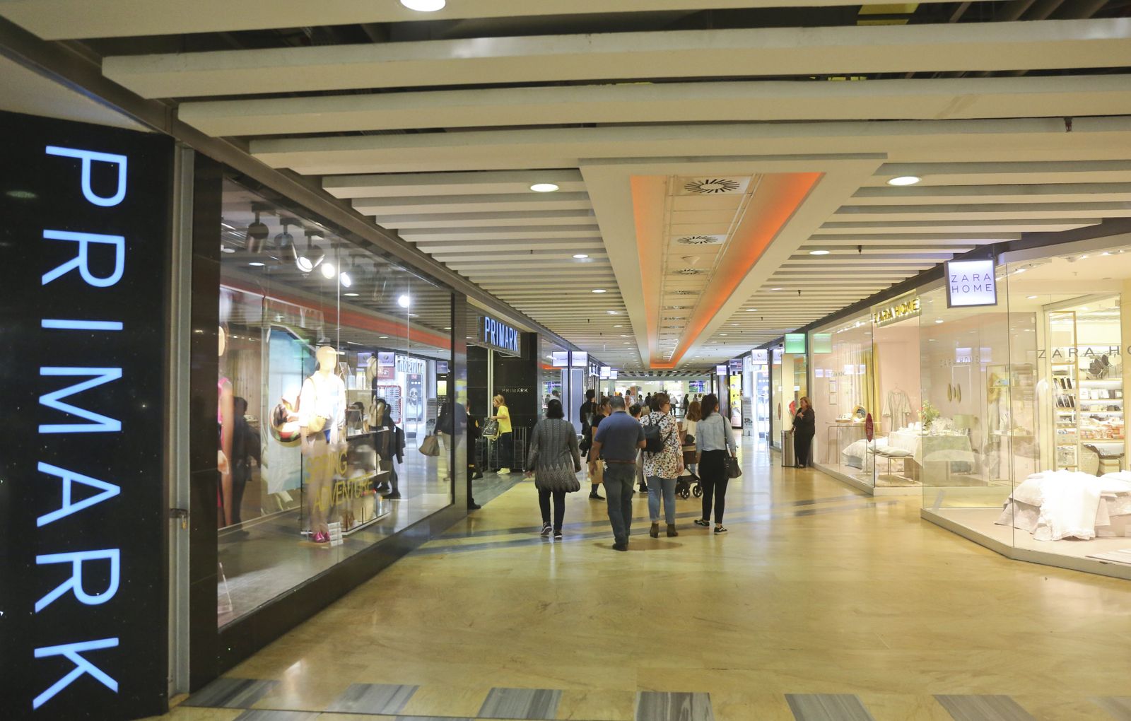 La tienda Primark en el centro comercial Larios.