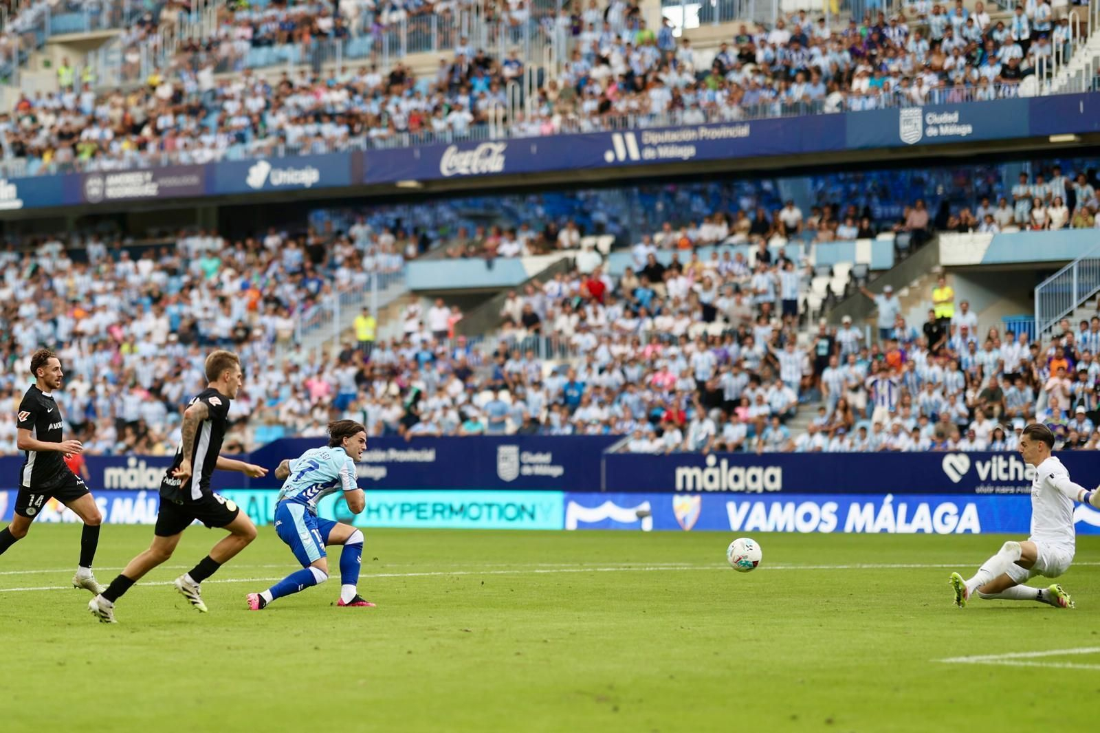 Las fotos del Málaga - Andorra