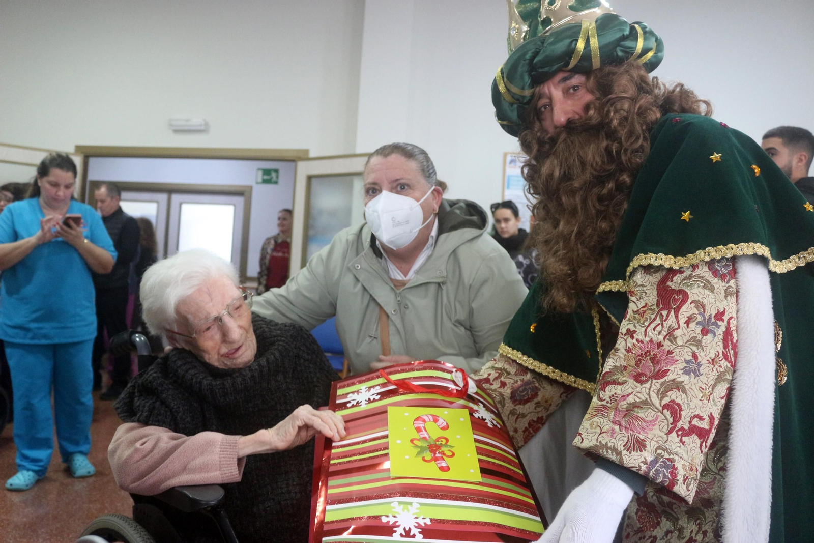 Visita de los Reyes al Centro de Alzheimer 'Las Canteras'