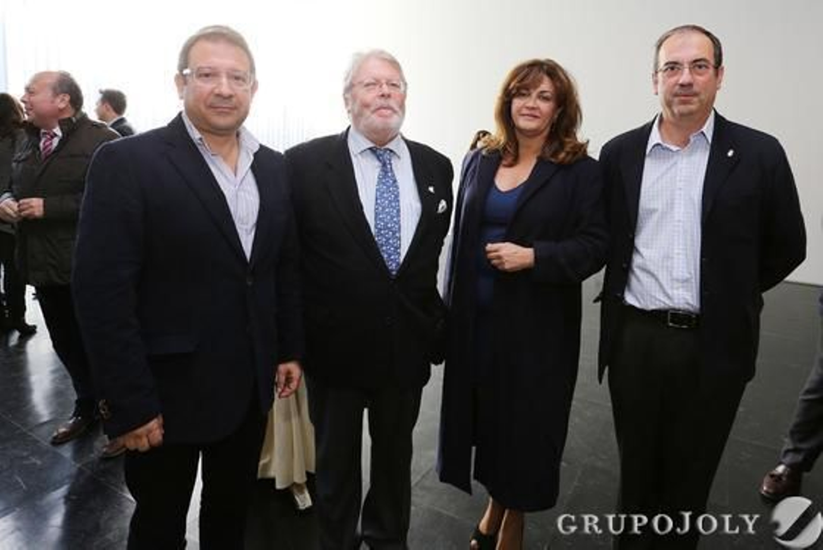 Antonio Mariscal, Antonio Arcas, Dolores Barroso y Jesús Rodríguez. 

Foto: Lobo / Pascual