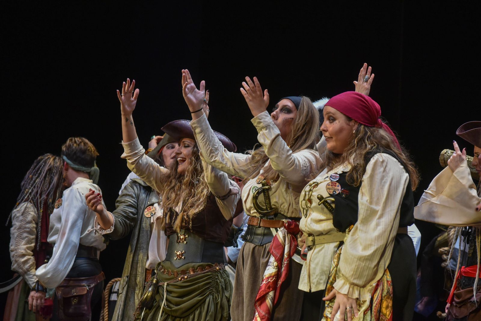 Un momento del pregón del Carnaval de la Concha Fina de 2023