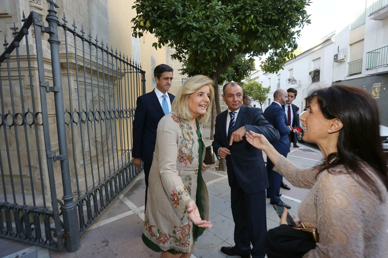 Boda de Lorenzo Amor e Irene Galisteo en la Basílica de La Merced