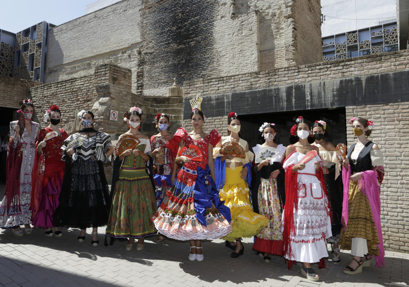 Moda flamenca para la Velá de Santa Ana