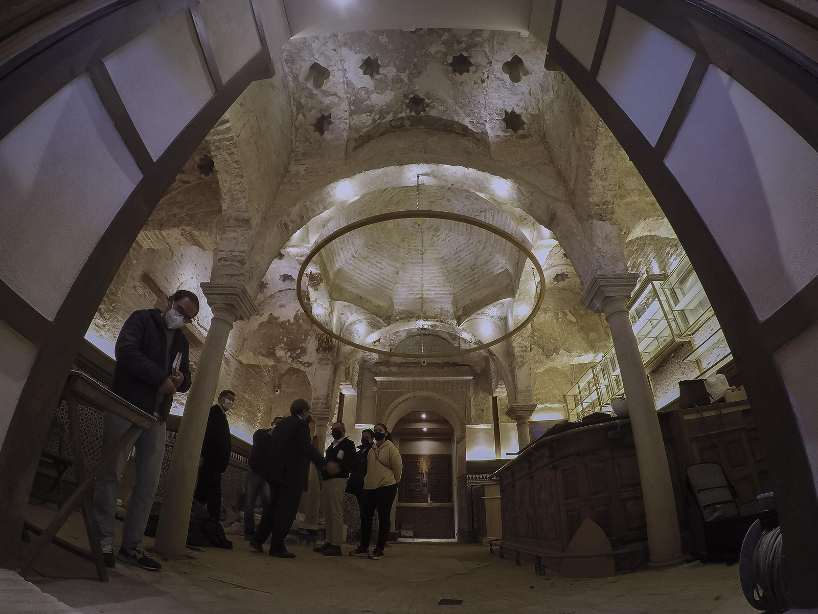 Los baños árabes del bar Giralda, en imágenes