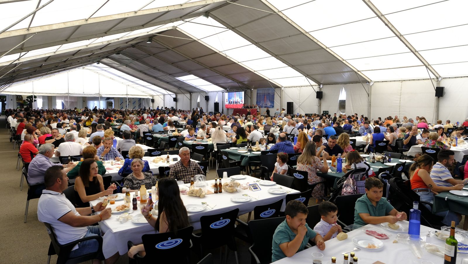 Imágenes de la comida anual de la CUCN, en Níjar