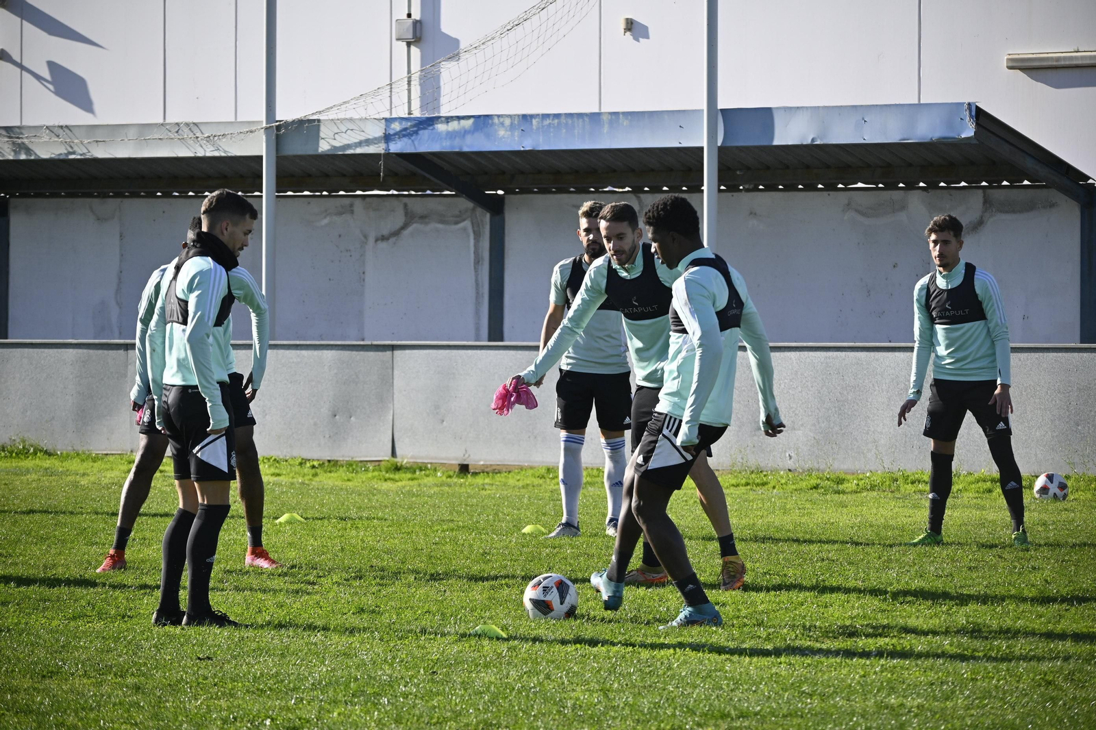 Sesión de entrenamientos del Decano celebrada este miércoles.