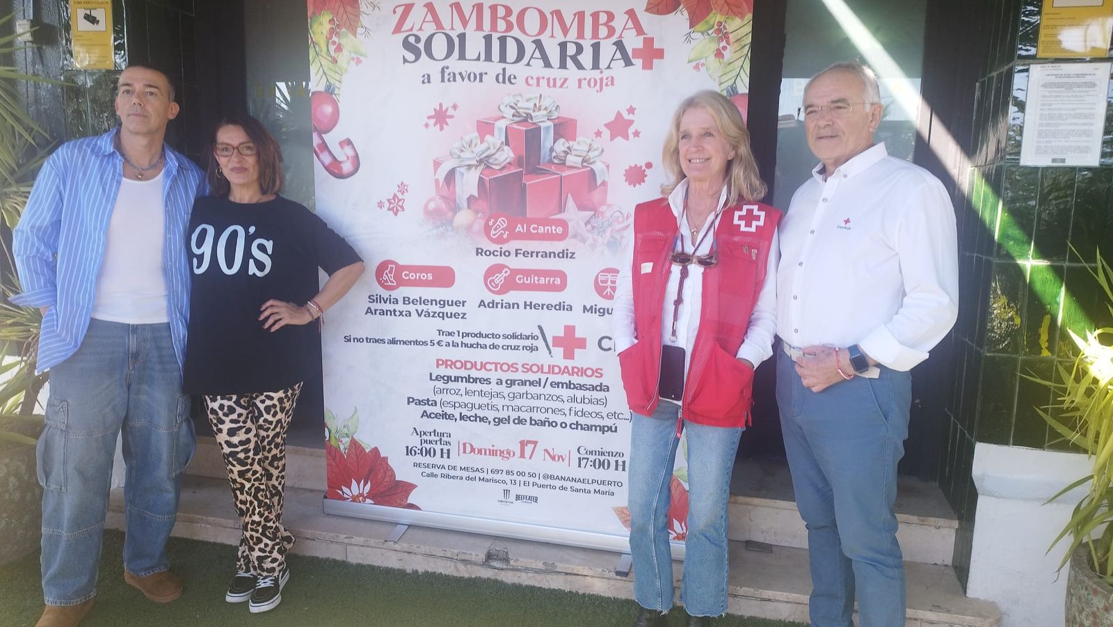 Una imagen de la presentación de la Zambomba Solidaria.