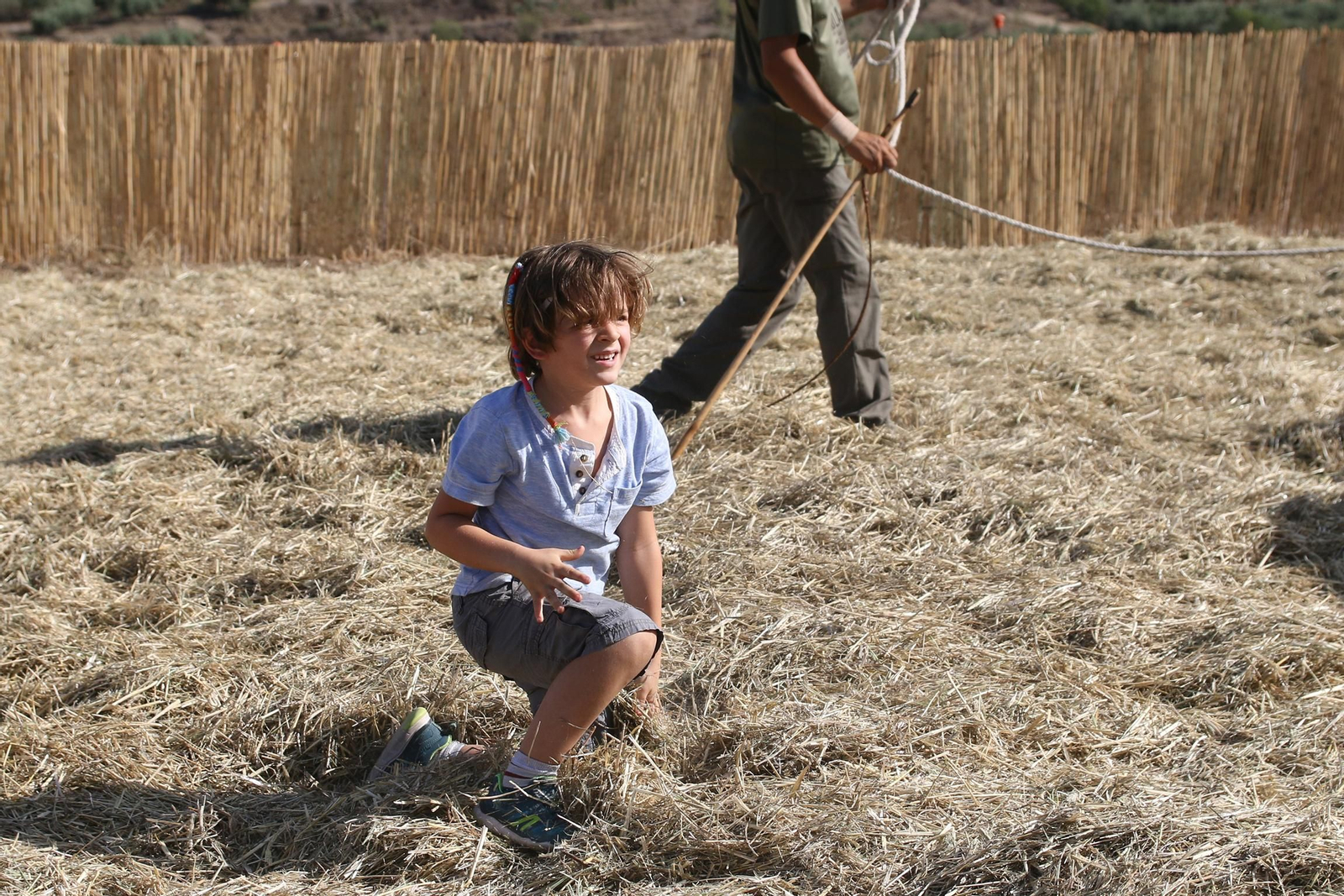 La fiesta de la trilla de Abla