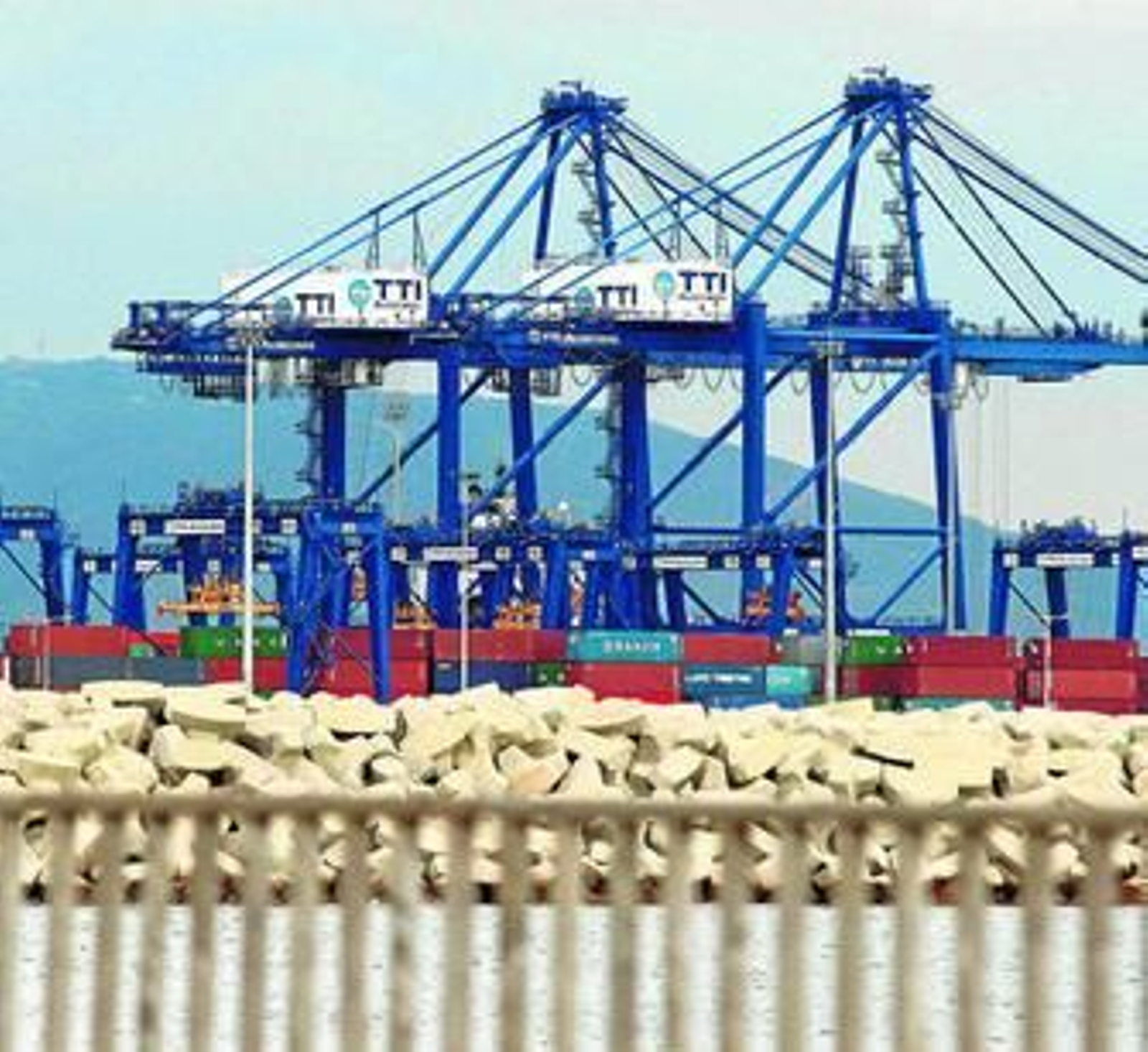 Total Terminal International Algeciras, en una imagen de archivo.