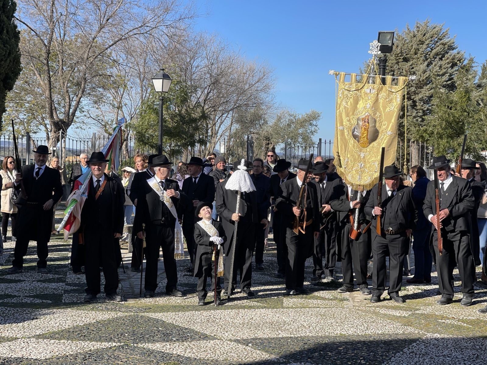 El traslado de la Virgen de Guía a Alcaracejos, en imágenes