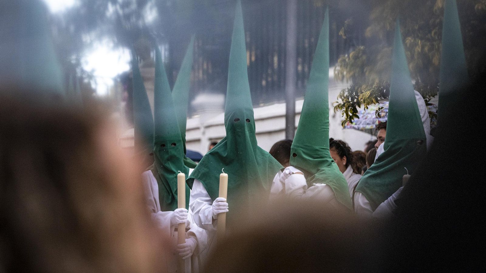 En imágenes, El Huerto de San Fernando fue la única hermandad del Martes Santo