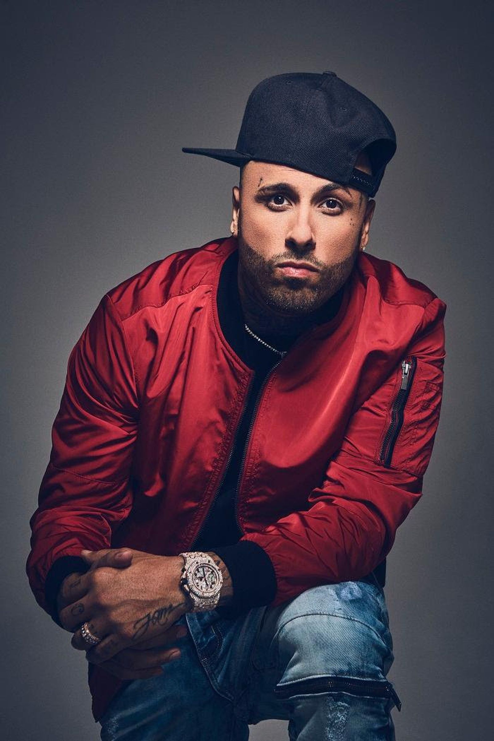 Nicky Jam actúa en el Auditorio Rocío Jurado.