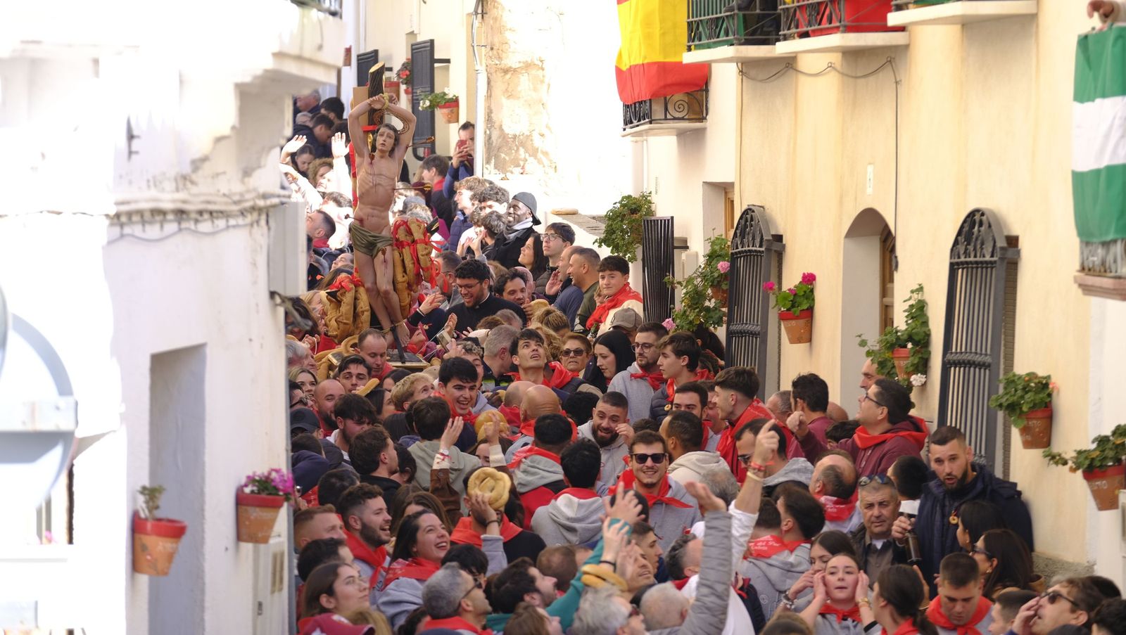San Sebastián y los roscos de Lubrín, en fotos