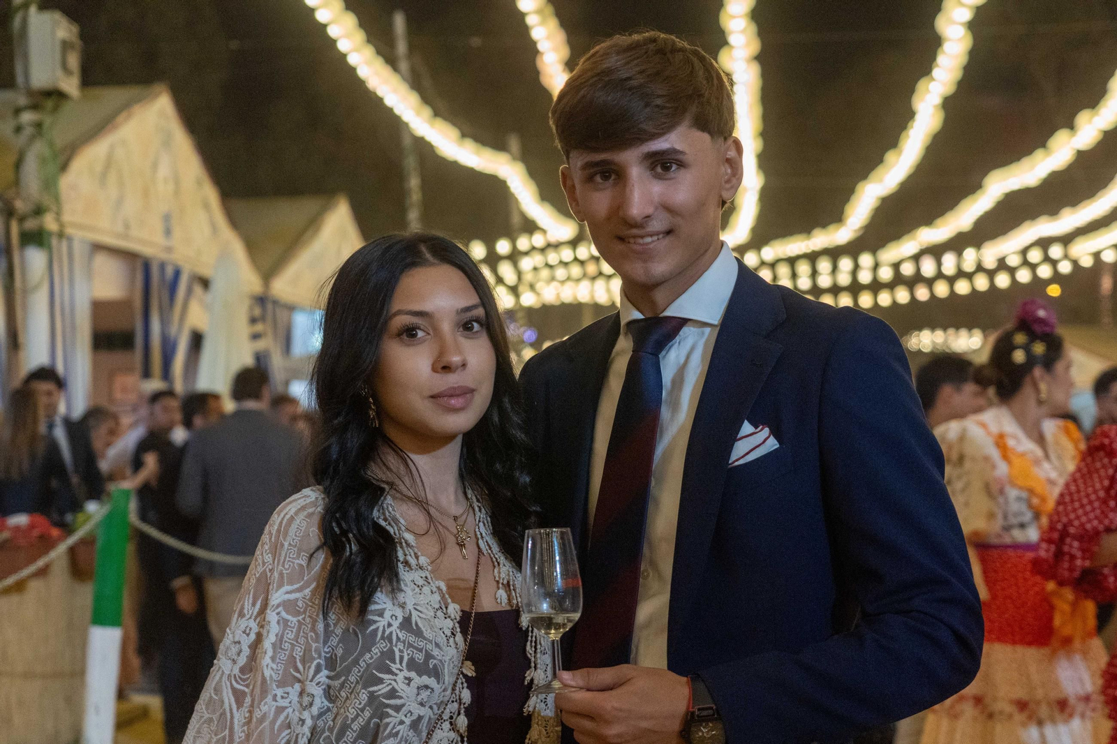 Ambiente de la noche del 10 de Octubre en la Feria Del Caballo 2025