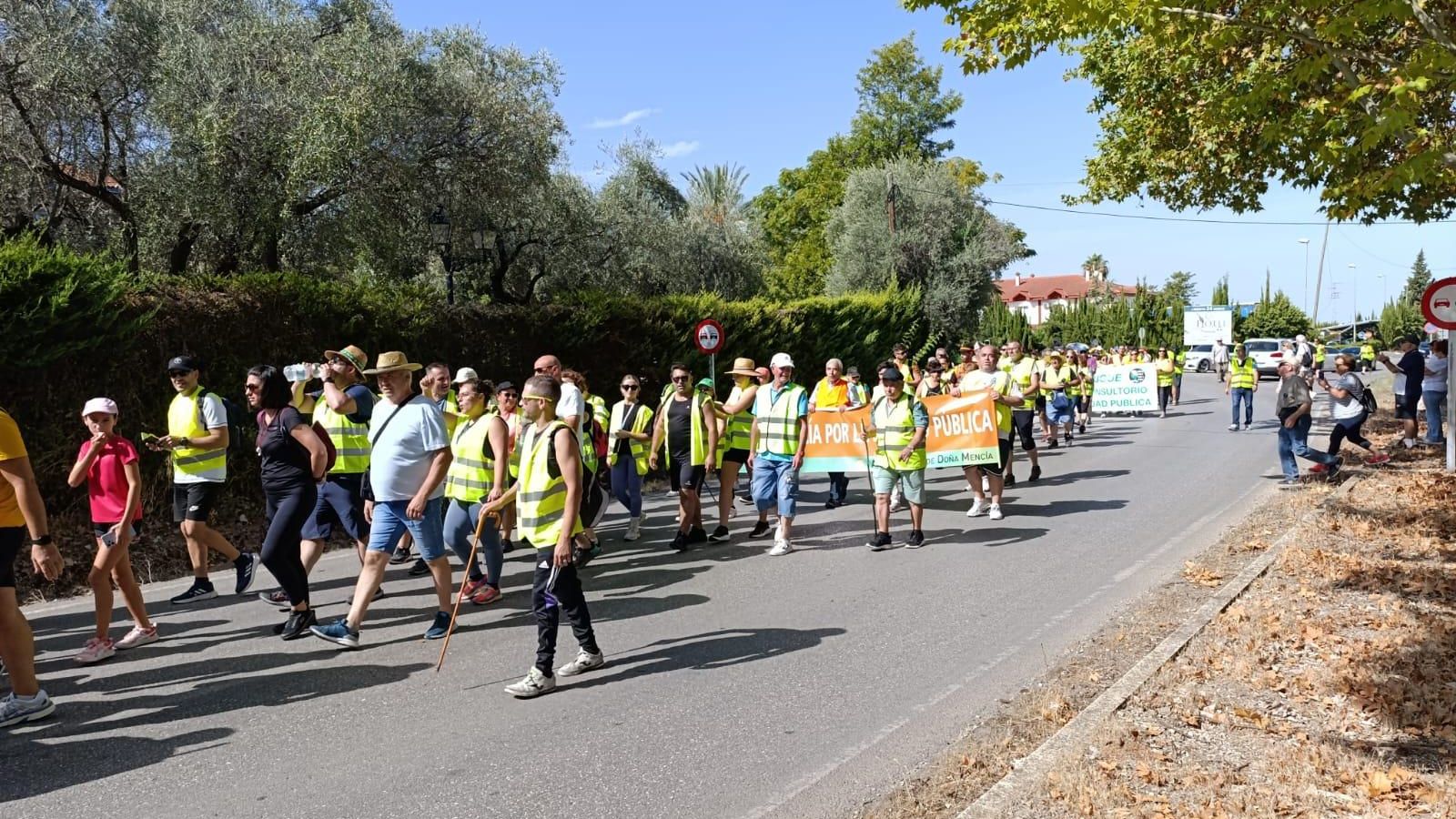 Marcha por la Subbética en defensa de la sanidad pública. Marcha por la Subbética en defensa de la sanidad pública.