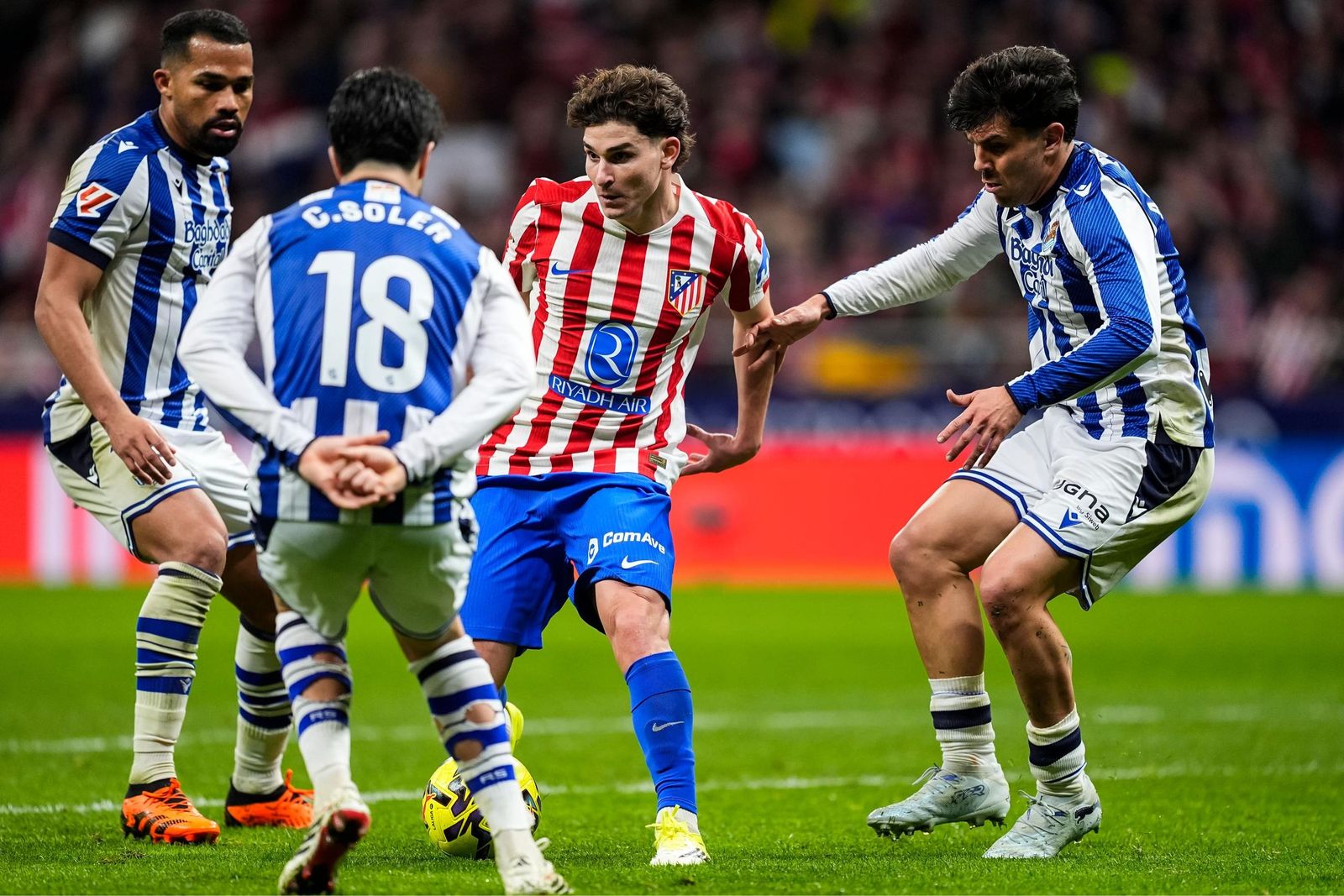 Las fotos del Atlético de Madrid-Real Sociedad