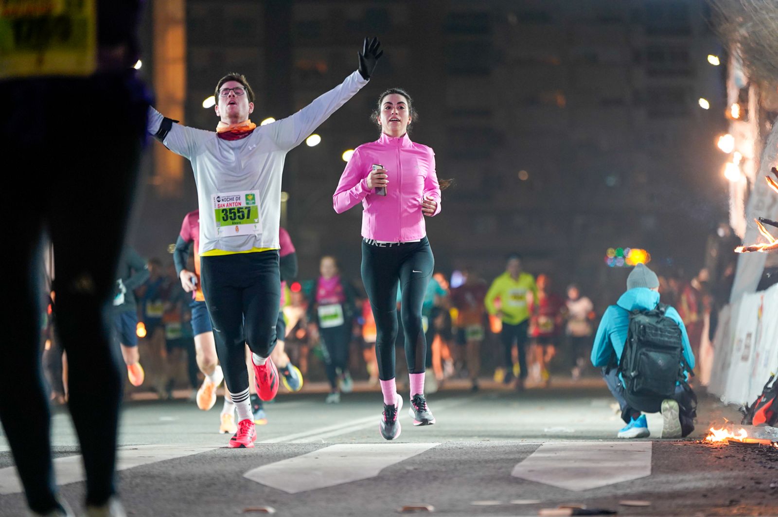 En imágenes: búscate en tu llegada a meta de la Carrera de San Antón 2026 (9)