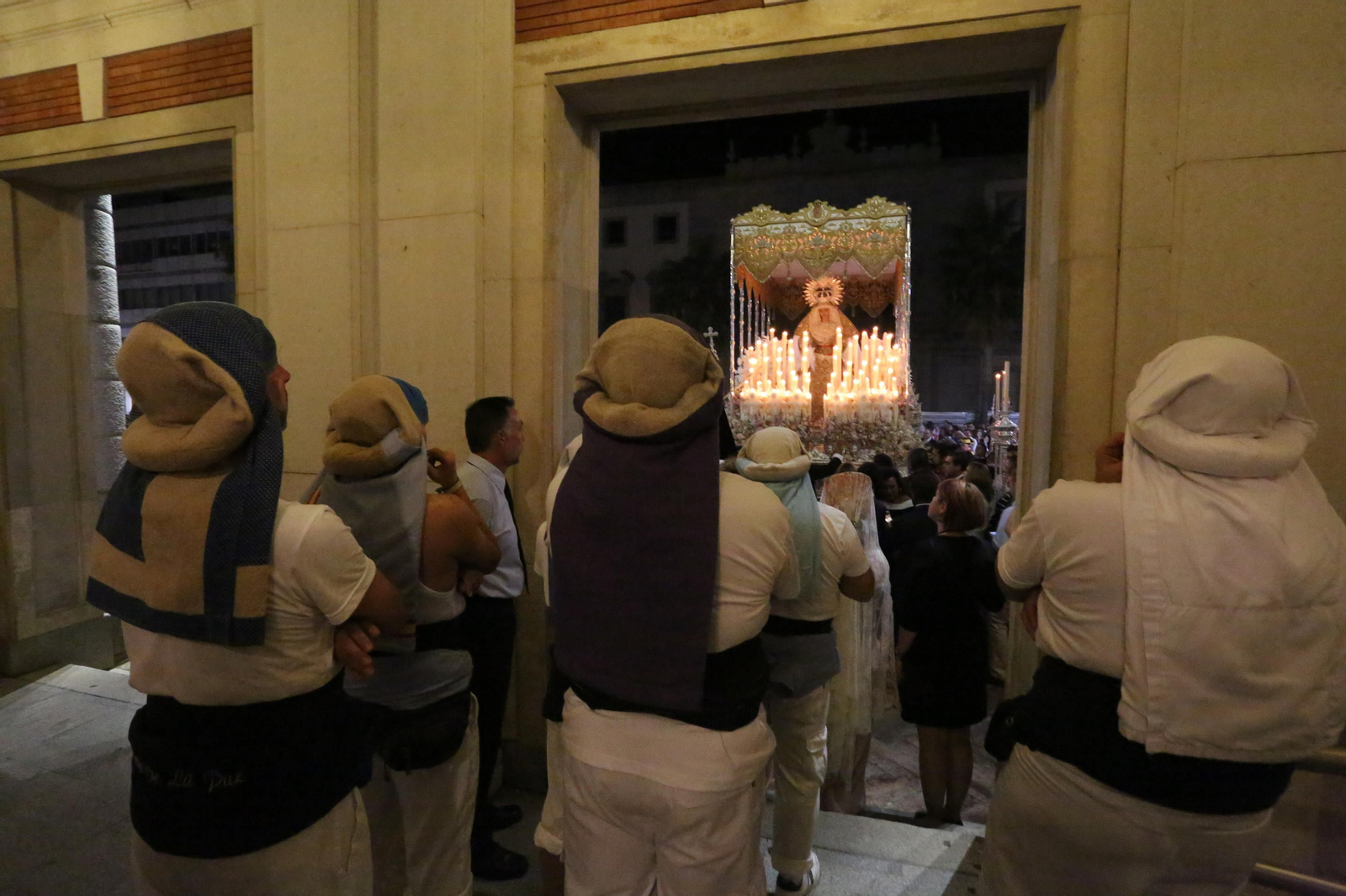 Las imágenes de la Virgen de la Paz
