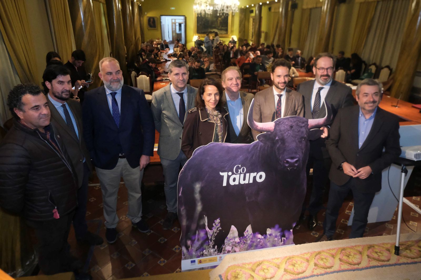 Asistentes a la presentación del proyecto.