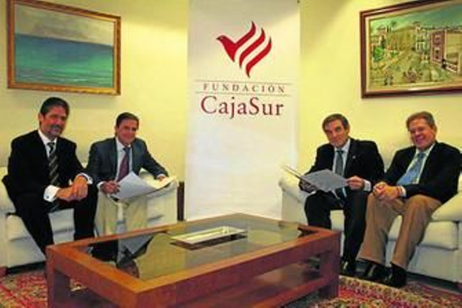 Ángel Cañadilla, Francisco Rapún, Francisco Gómez y Francisco Almoguera. Ángel Cañadilla, Francisco Rapún, Francisco Gómez y Francisco Almoguera.