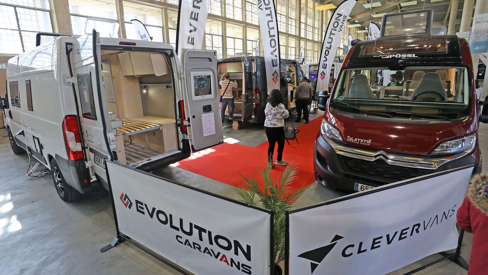 Inauguración del Salón Andaluz del Caravaning en Jerez