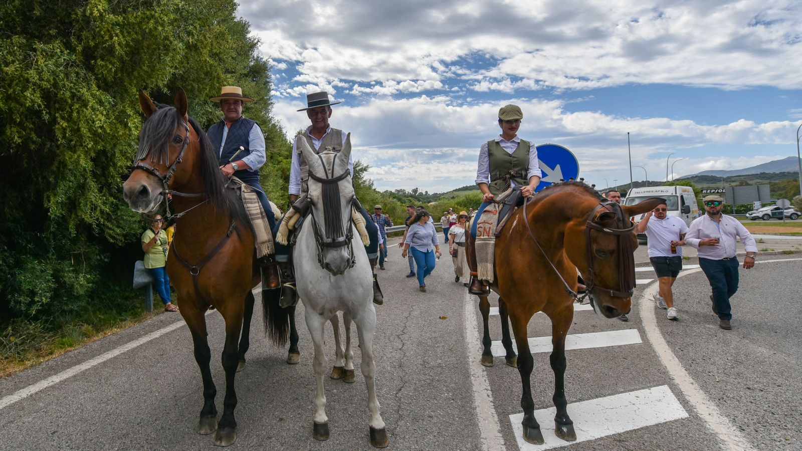 Fotos de la romería de San Isidro Labrador en Los Barrios