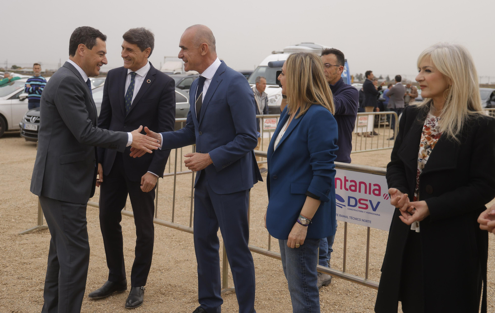 Primera piedra de la línea 3 del Metro de Sevilla, todas las imágenes