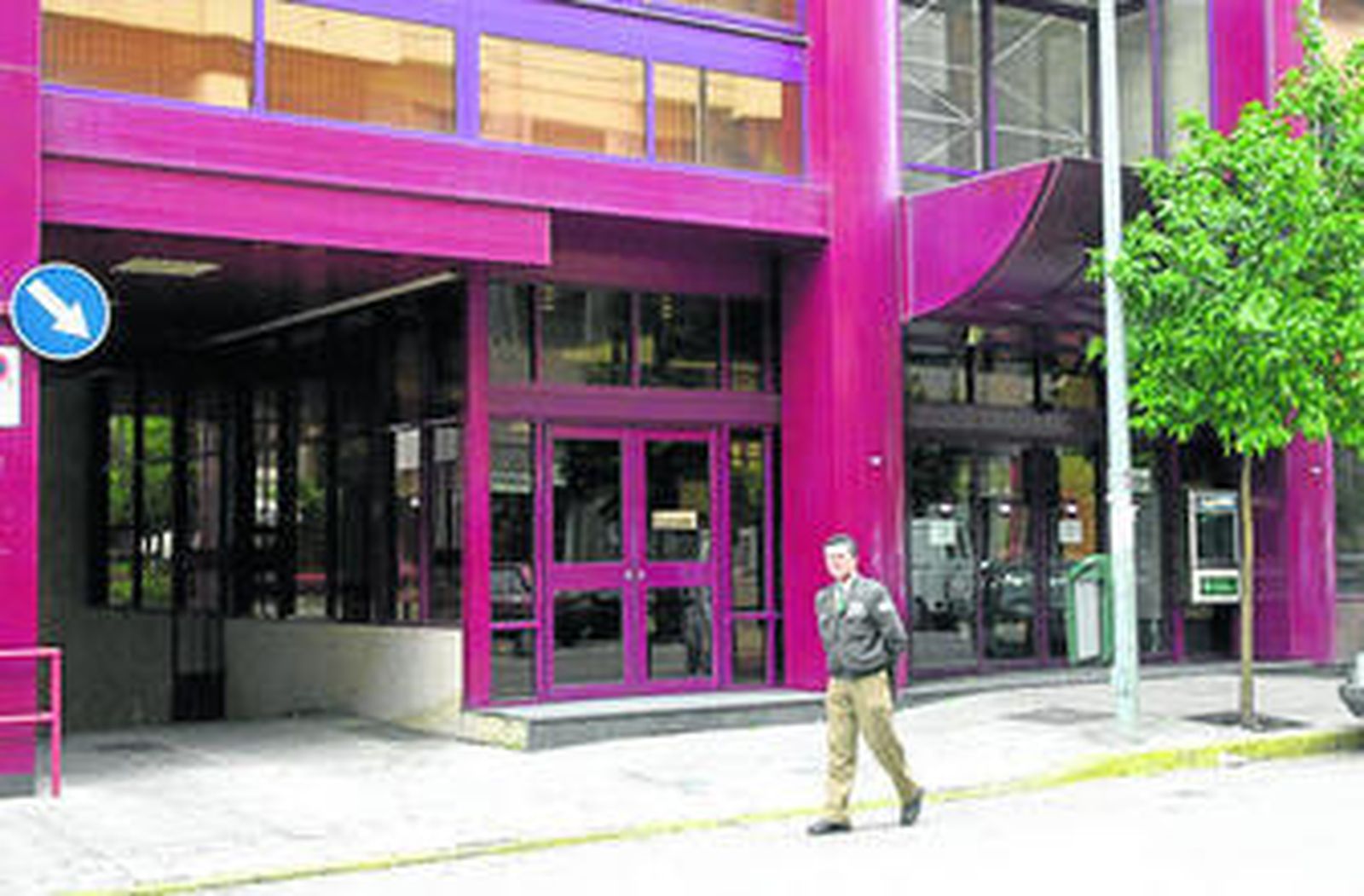 El edificio Viapol, donde se ubican los juzgados de Primera Instancia, en una imagen de archivo.