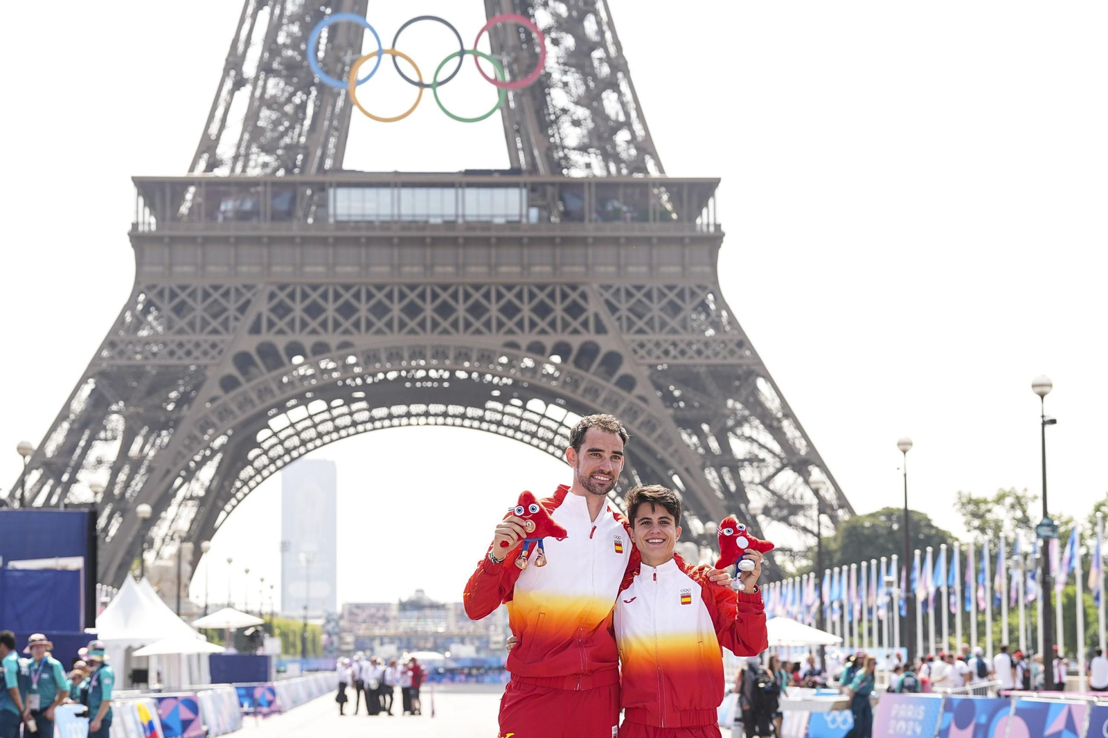 Las fotos de los medallistas españoles en el 'Súper Jueves' en París