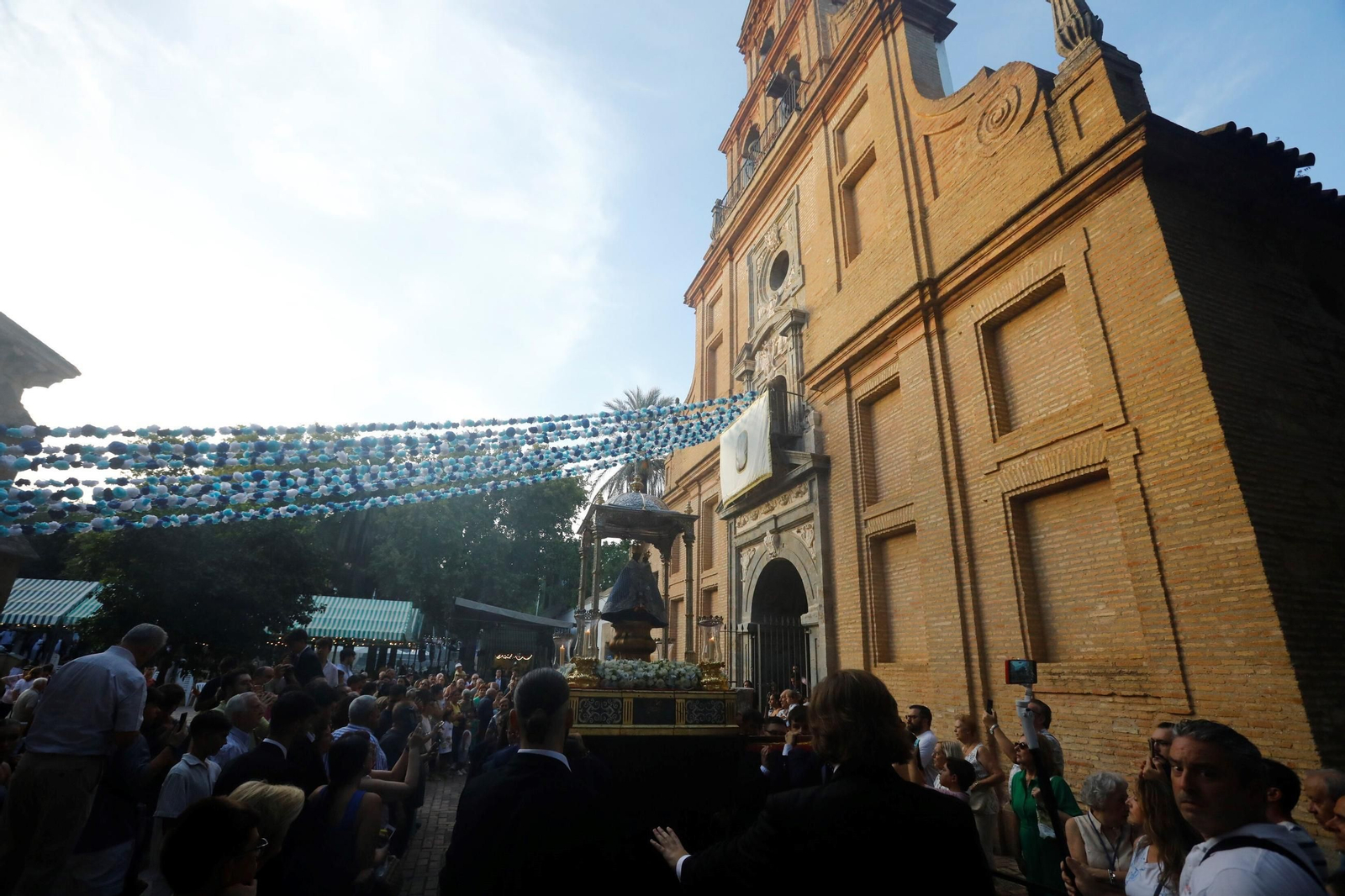 Las imágenes del traslado de la Virgen de la Fuensanta a la Catedral