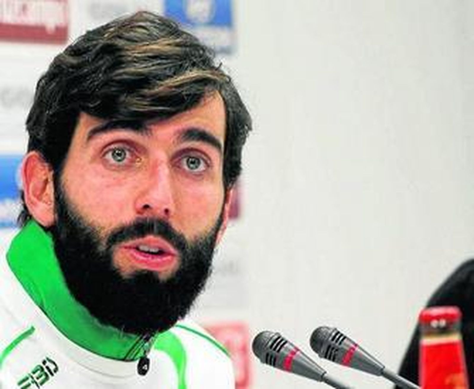 José Ángel Crespo, en una comparecencia de prensa.