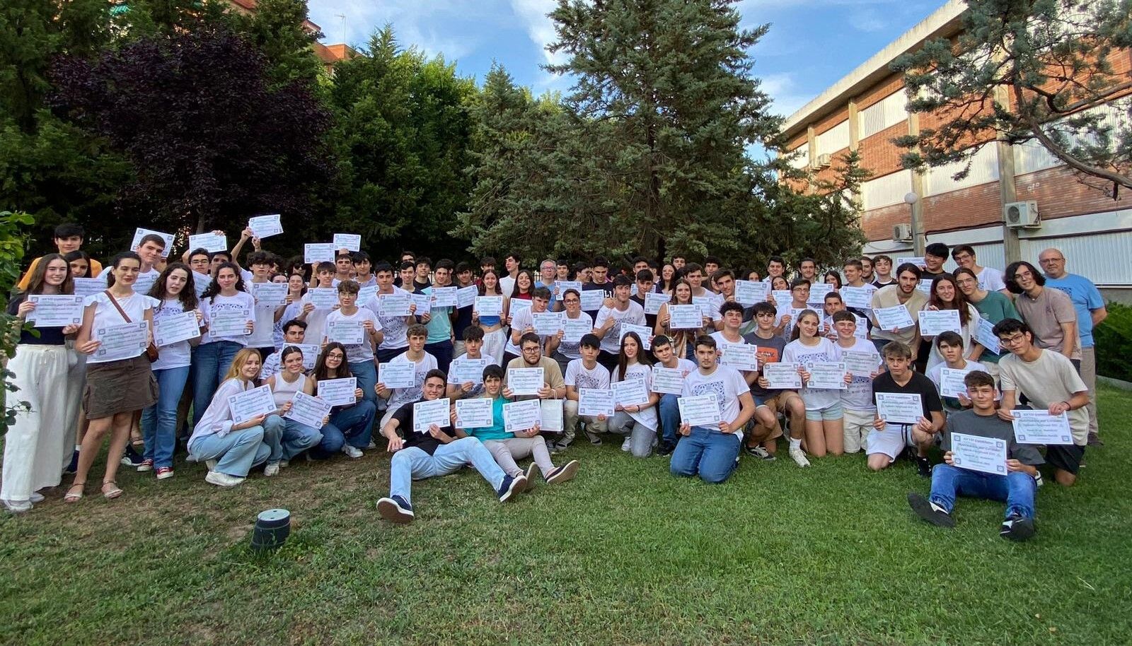 Todos los premiados.