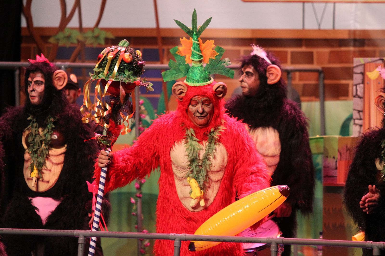 Imágenes del primer día de preliminares de concurso del Carnaval Colombino 2018