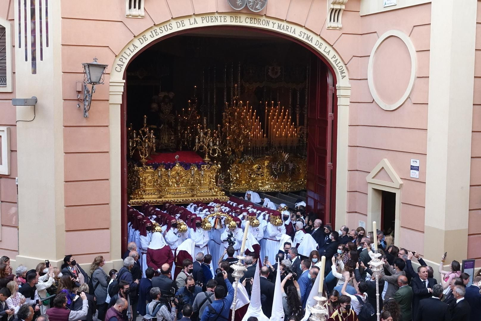 Las fotos de la Paloma, en el Miércoles Santo de Málaga