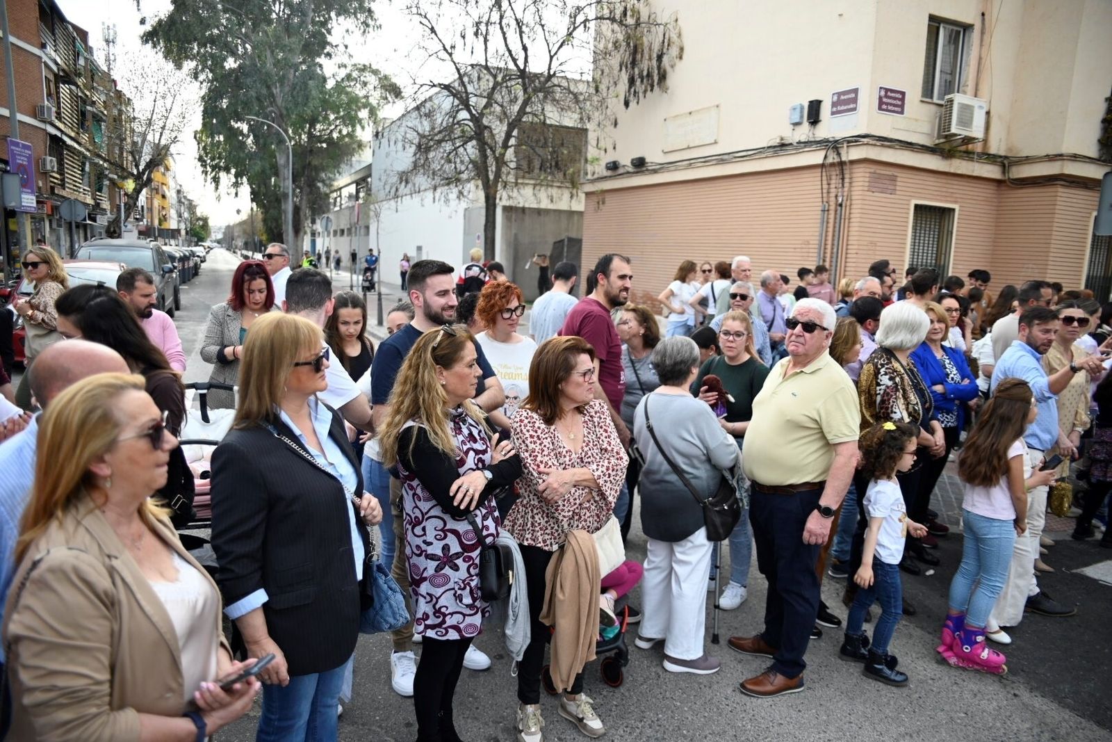 La procesión infantil del colegio Franciscanos de Córdoba, en imágenes