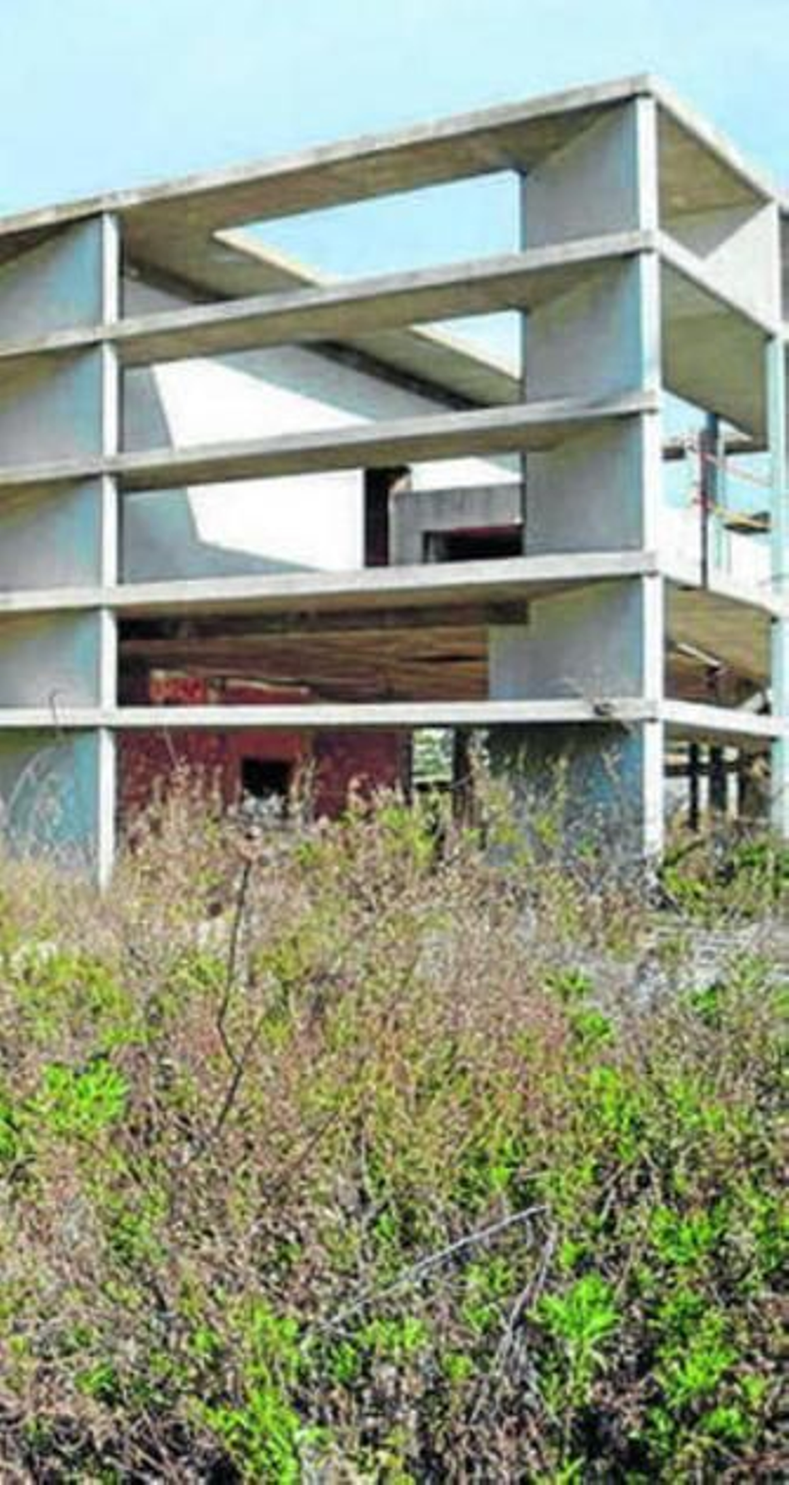 Estado actual del edificio.