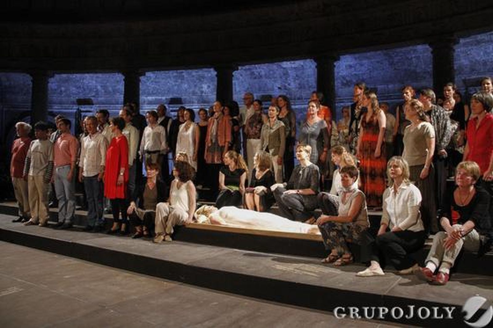 La producción de Rundfunkchor de la capital alemana entusiasmo al público.

Foto: Álex Cámara