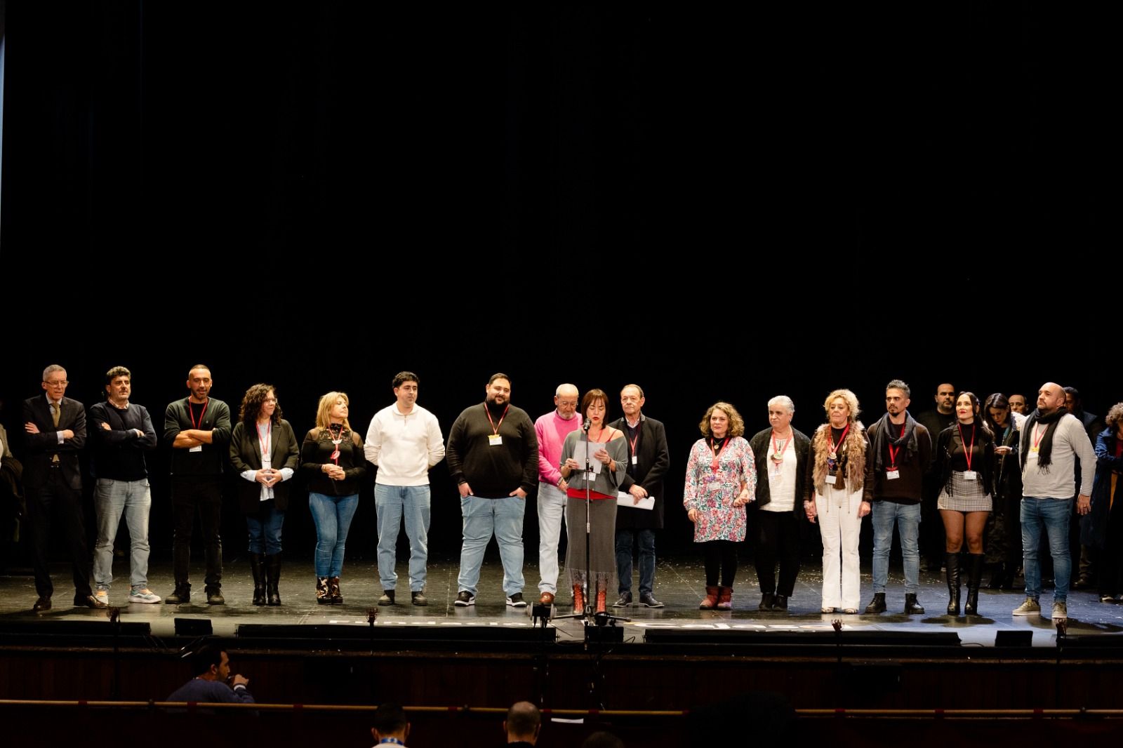 Los miembros del jurado en el veredicto de los que pasan a semifinales