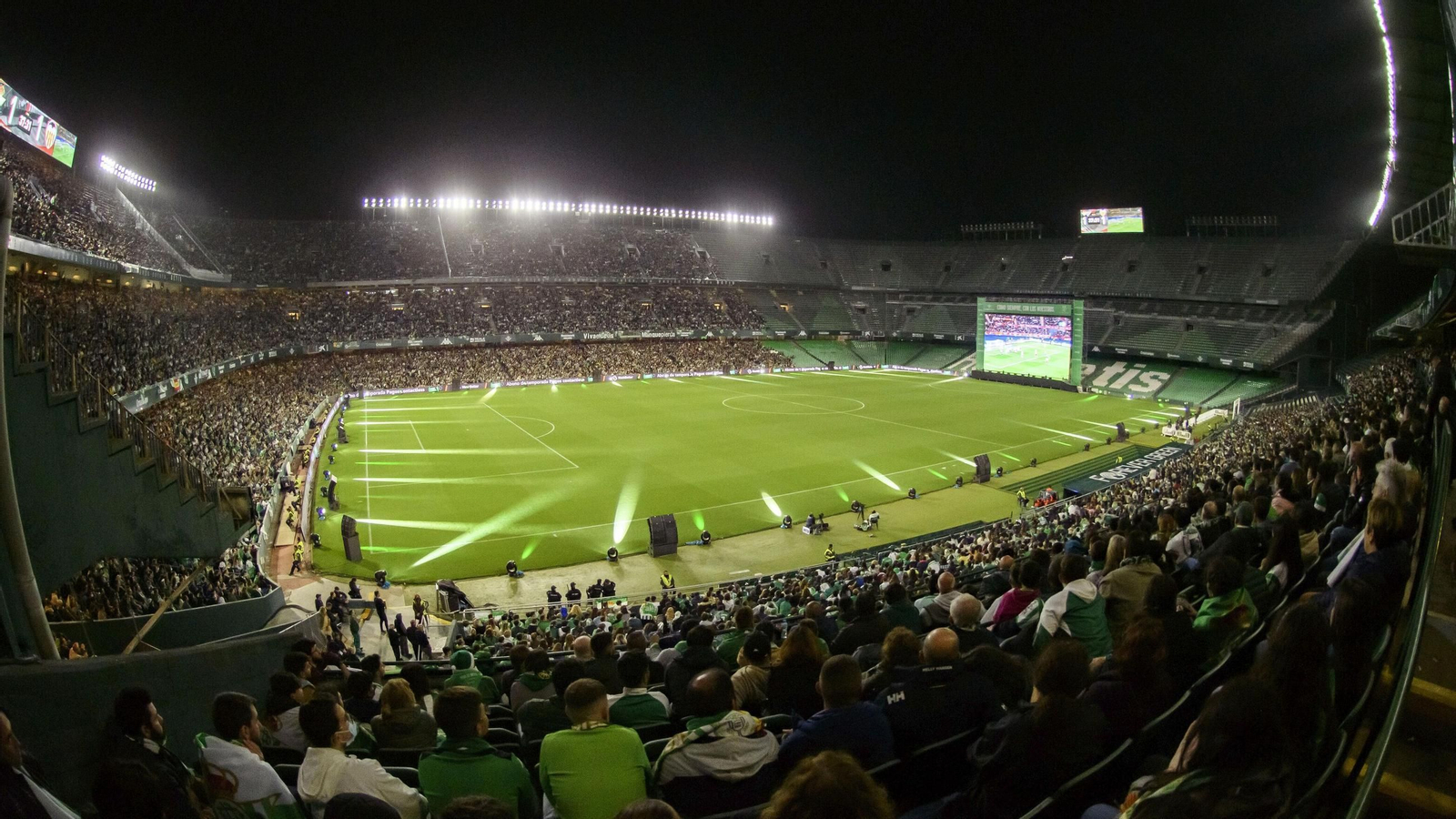 El Benito Villamarín durante la final de la Copa del Rey 2022
